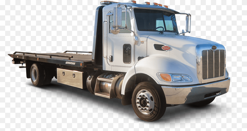 Flatbed Tow Truck Flat Bed Tow Truck, Transportation, Vehicle, Machine, Wheel Free Png Download