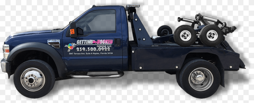 Flatbed Tow Truck Ford F Series, Machine, Transportation, Vehicle, Wheel Free Png