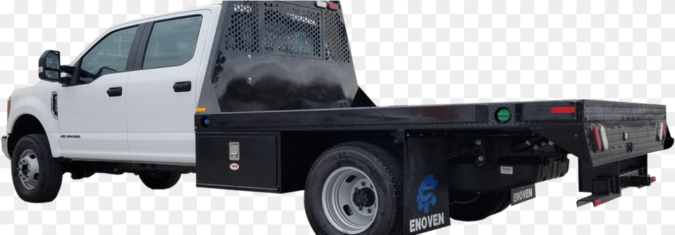 Flatbed Truck Body Flatbed Tow Truck Transparent, Transportation, Vehicle, Machine, Wheel Free Png Download
