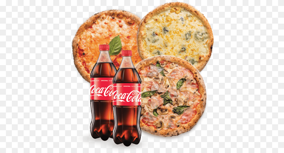 Flatbread, Food, Pizza, Beverage, Coke Free Png