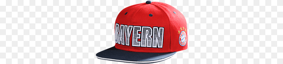 Flatcap Kids Bayern Fc Bayern Kinder Flatcap Bayern Rot, Baseball Cap, Cap, Clothing, Hat Free Png Download