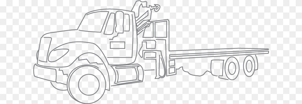 Flatdeck Trucks Pickup Truck, Tow Truck, Transportation, Vehicle, Machine Png Image