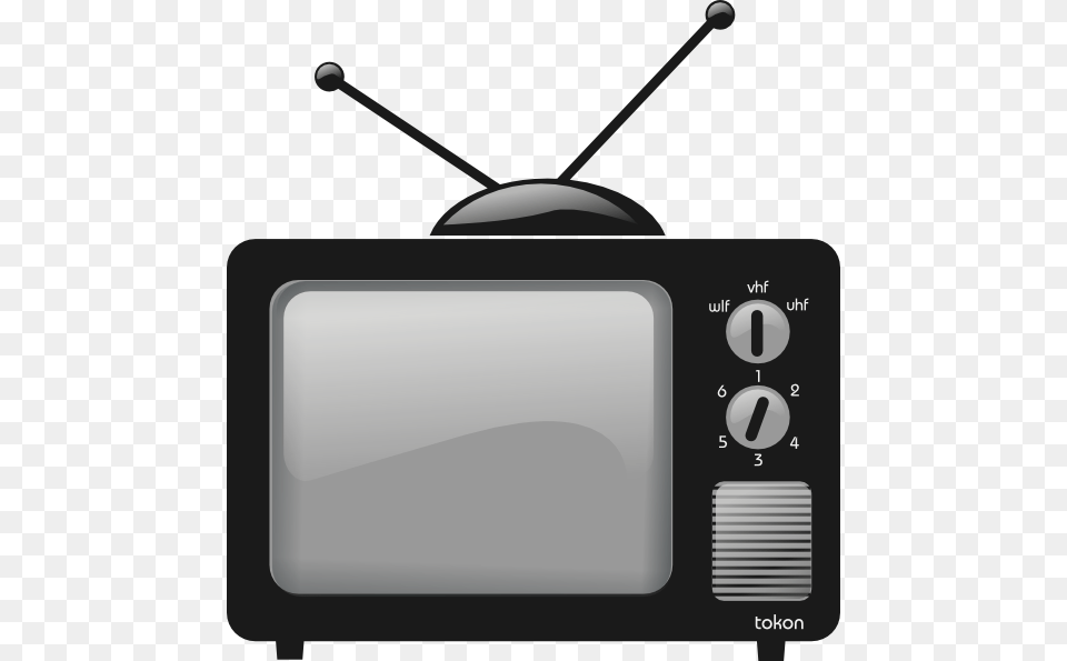 Flatscreen Old Fashioned Tv Cartoon, Computer Hardware, Electronics, Hardware, Monitor Free Png Download