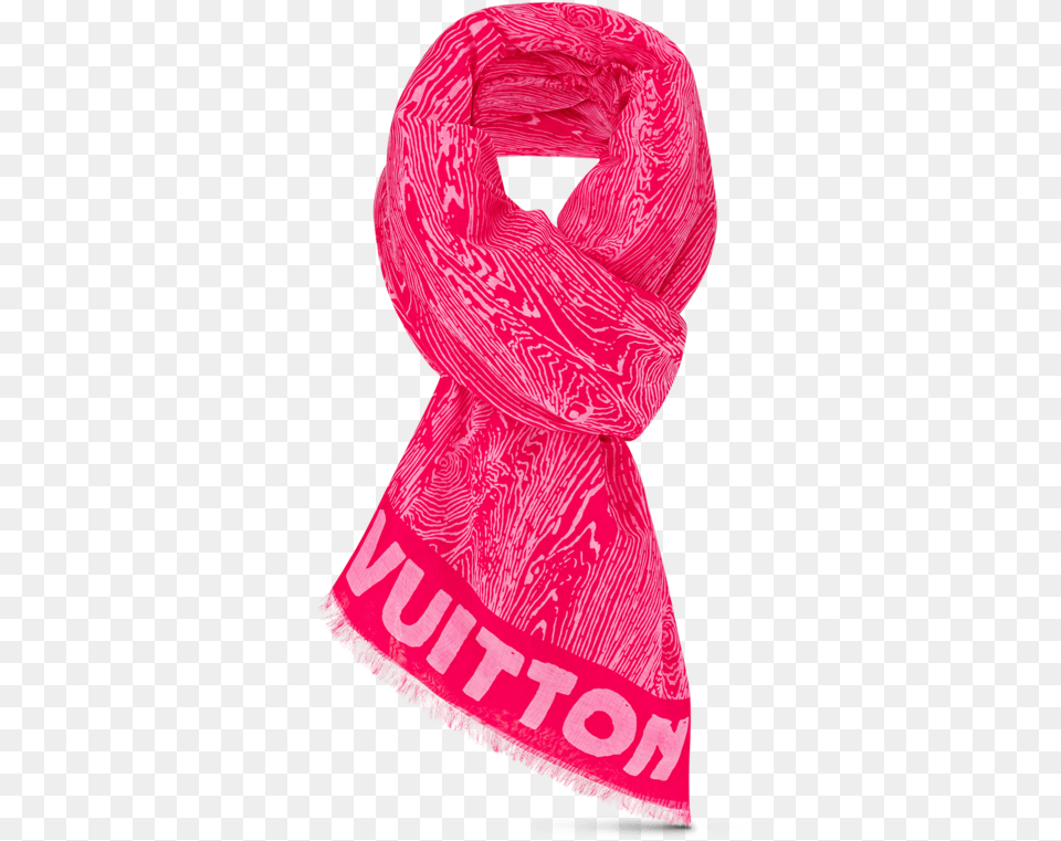Flaunt Louis Vuitton, Clothing, Scarf, Stole, Adult Free Png Download