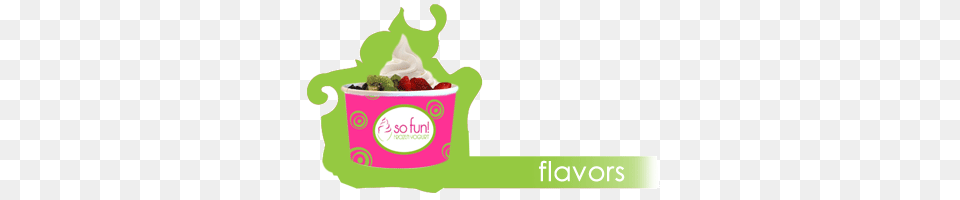 Flavors So Fun Frozen Yogurt Easton, Cream, Dessert, Food, Frozen Yogurt Free Png