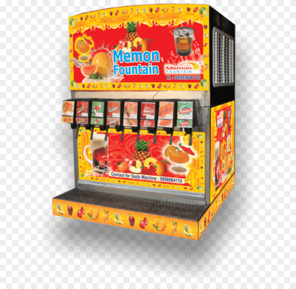 Flavour Soda Shop Machine Convenience Food, Fruit, Pineapple, Plant, Produce Free Png Download