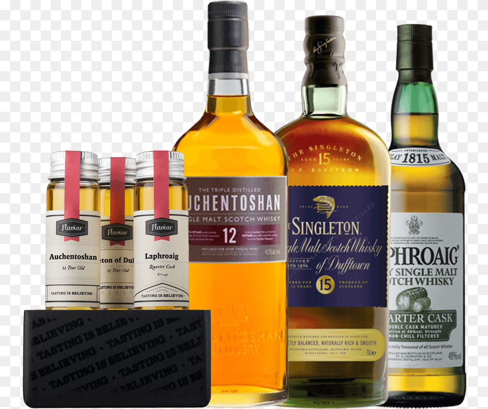 Flavours Of Scotch Auchentoshan 12 Year Old Single Malt Whisky, Alcohol, Beverage, Liquor, Beer Png