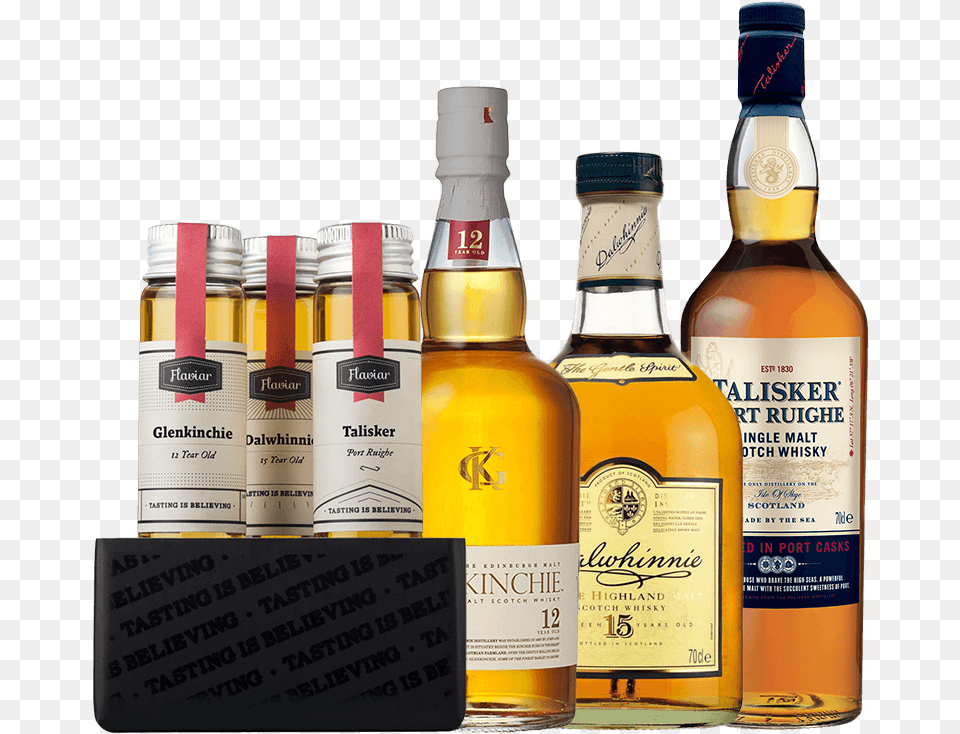 Flavours Of Scotch Flaviar Tasting Box, Alcohol, Beverage, Liquor, Whisky Free Png Download