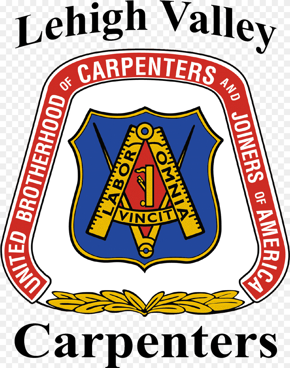 Flb Logo Langan Bw Carpenters Logo Color United Brotherhood Of Carpenters And Joiners Of America, Badge, Emblem, Symbol Free Transparent Png