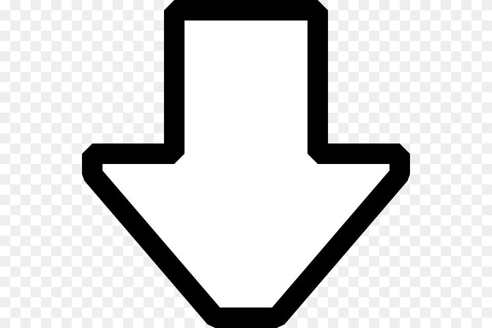 Flecha Abajo Images Plain Arrow, Symbol, Clothing, Hat Free Transparent Png