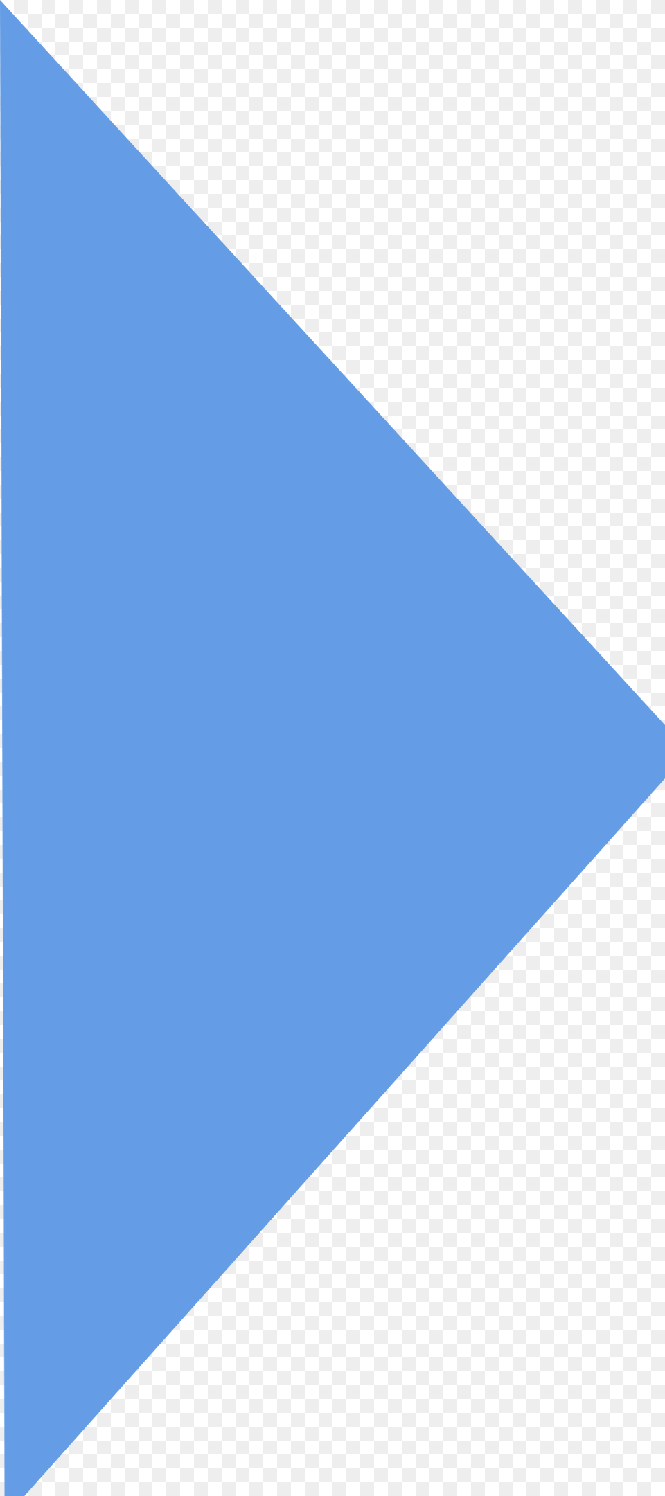 Flecha Azul Derecha, Triangle Png Image