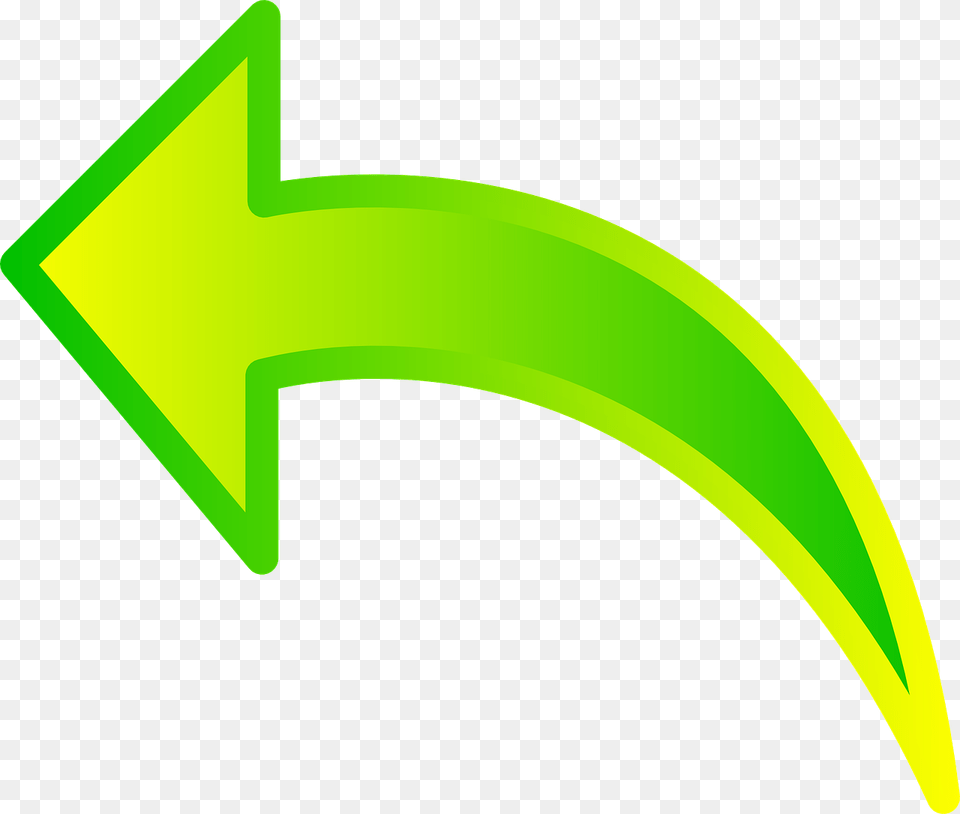 Flechas Curvas Verdes, Symbol, Logo Free Png Download