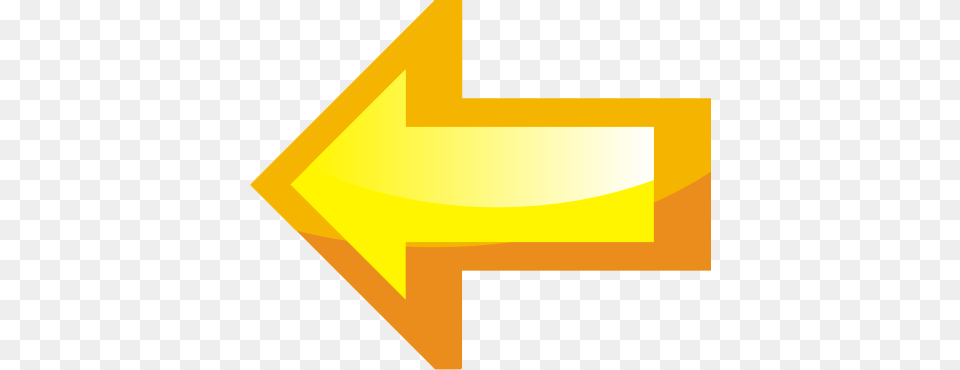 Flechas En 3d En Imagui Flecha Hacia La Izquierda Amarilla, Symbol Free Png Download
