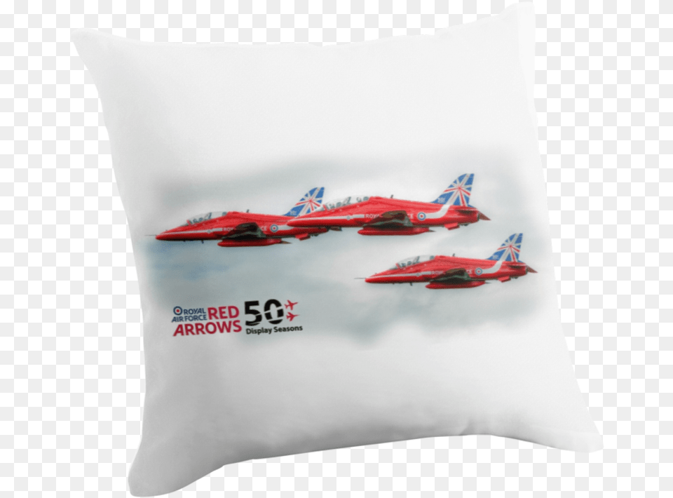 Flechas Rojas Red Arrows, Cushion, Home Decor, Aircraft, Airplane Free Png