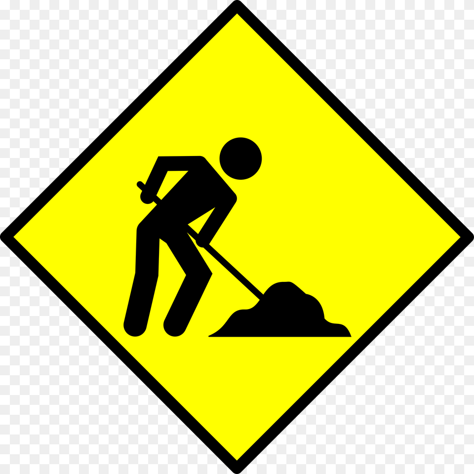 Flee The Facility Wiki Under Construction, Sign, Symbol, Road Sign, Adult Free Transparent Png