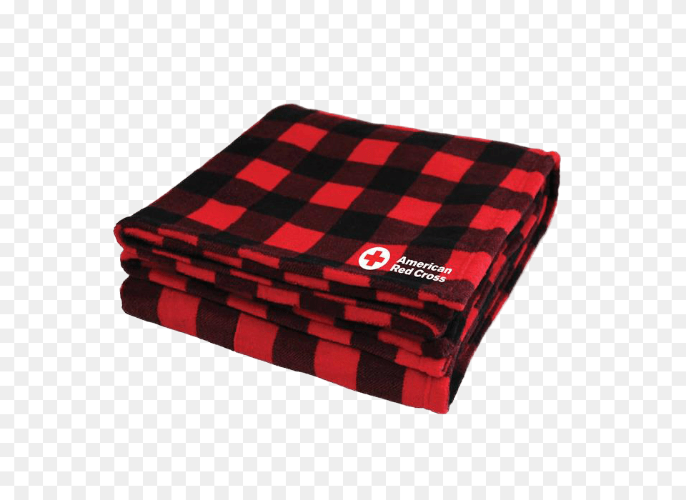 Fleece Blanket Black Red Checkered Red Cross Store, Accessories, Bag, Handbag Png