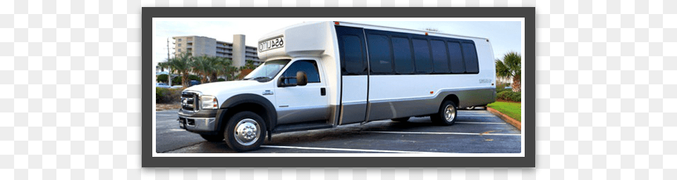 Fleet Final Limo Bus 26 Passenger Bus, Transportation, Van, Vehicle, Minibus Free Png