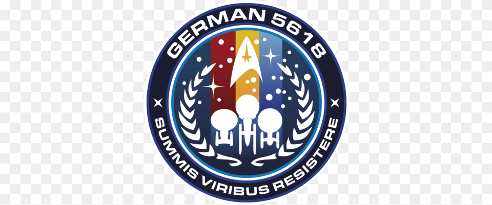 Fleet German 5618 Star Trek Timelines Wiki Emblem, Badge, Logo, Symbol, Can Png Image