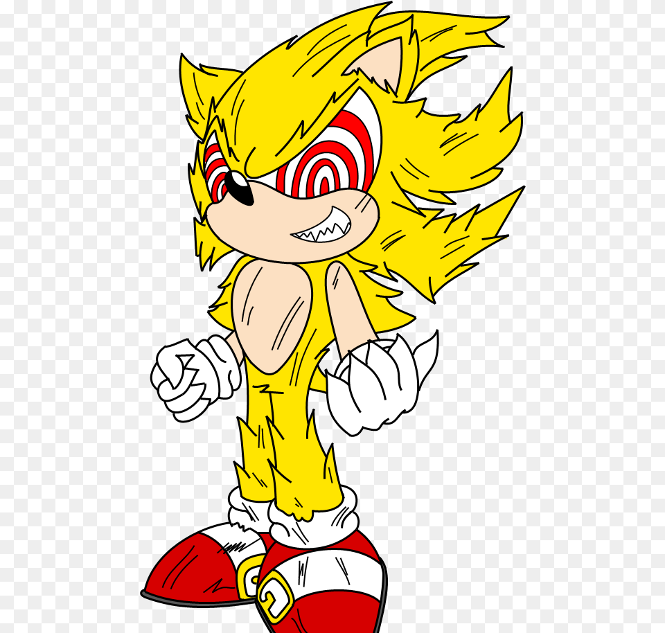 Fleetway Super Sonic Flat By, Book, Comics, Publication, Baby Free Png Download