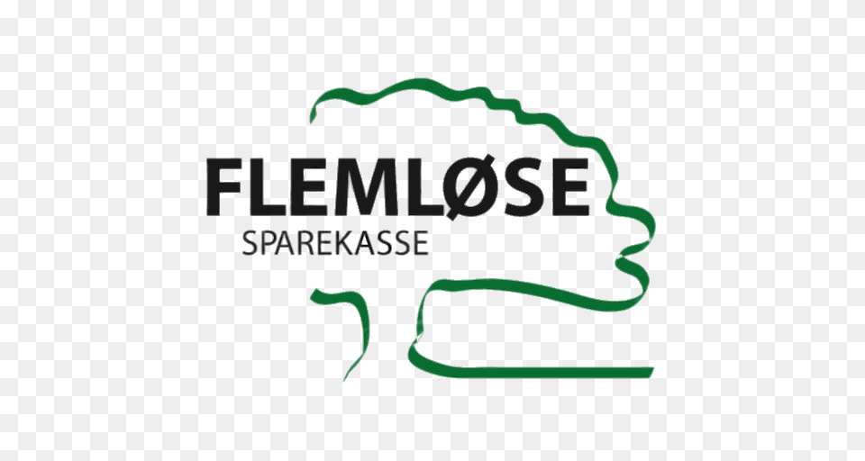 Flemlose Sparekasse Logo, Green, Text Png Image