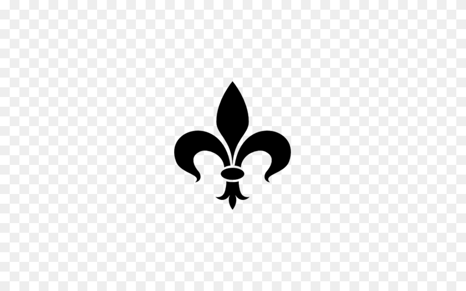 Fleur De Lis Clip Art, Gray Free Png Download