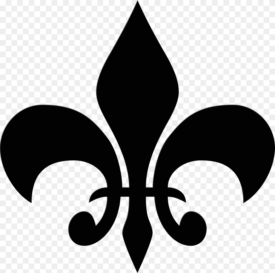 Fleur De Lis Clipart, Symbol, Emblem Png Image