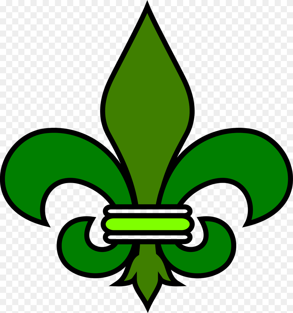 Fleur De Lis Clipart, Green, Symbol, Dynamite, Weapon Png Image