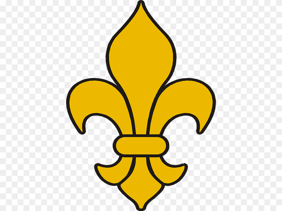 Fleur De Lis Decoration Symbol Floral Pattern Flor De Lis Simbolo, Emblem Free Transparent Png