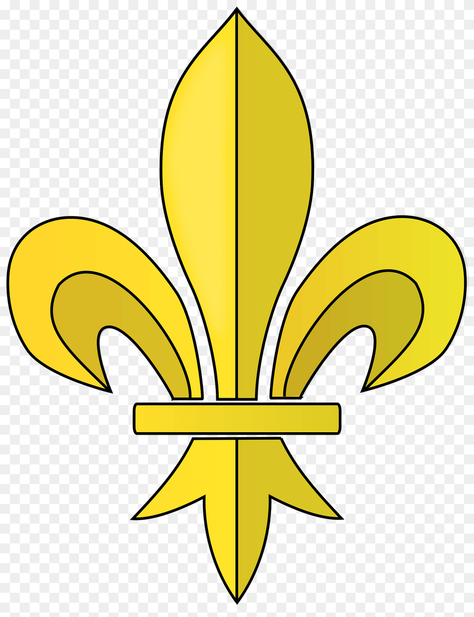 Fleur De Lis Design Clipart, Symbol, Sword, Weapon, Emblem Free Transparent Png