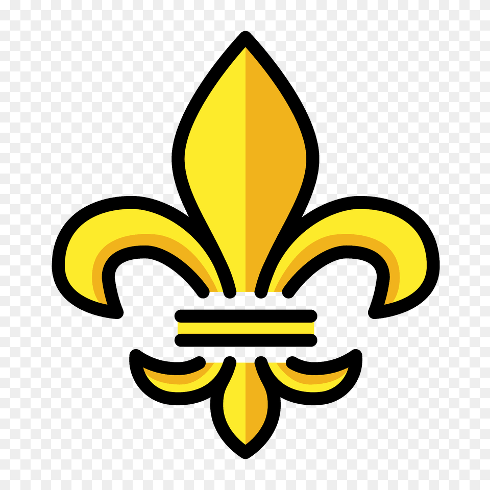Fleur De Lis Emoji Clipart, Emblem, Symbol, Logo Png