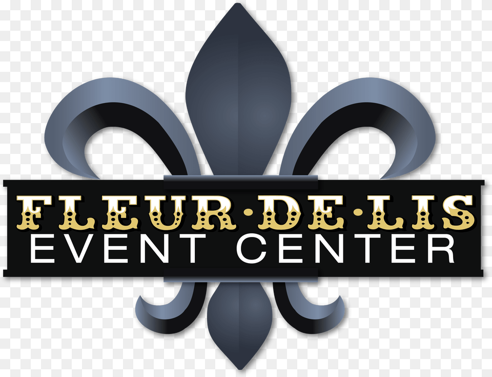 Fleur De Lis Event Center Logo, Symbol, Emblem Free Png Download