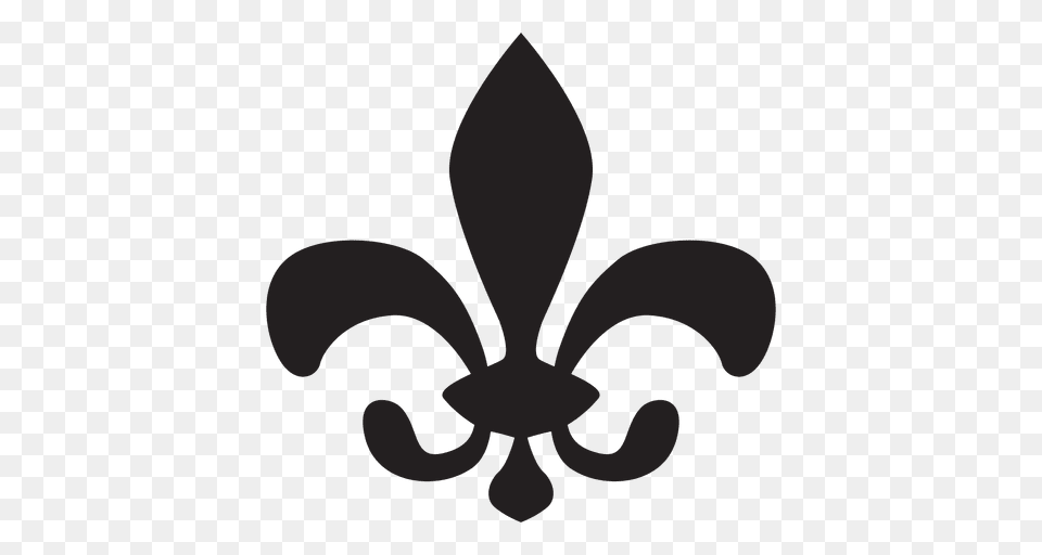 Fleur De Lis Flower Symbol, Smoke Pipe, Emblem Png Image