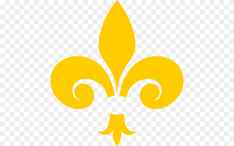 Fleur De Lis Gold Clip Art, Symbol, Pattern Png Image