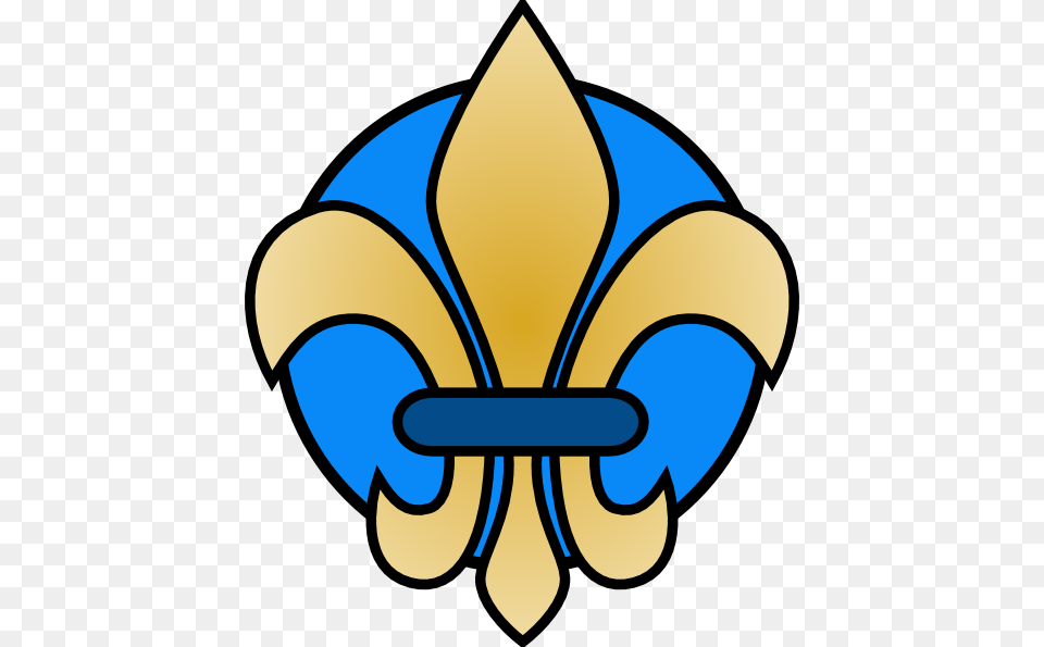Fleur De Lis Gold Clip Art Vector, Symbol, Emblem, Ammunition, Grenade Free Png