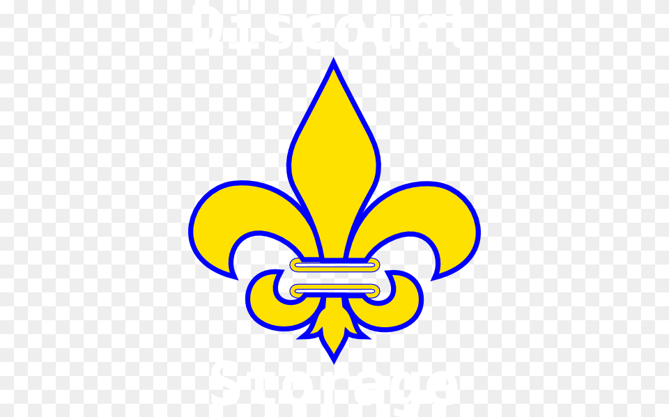 Fleur De Lis Gold With White Clip Art, Emblem, Symbol, Logo Free Png