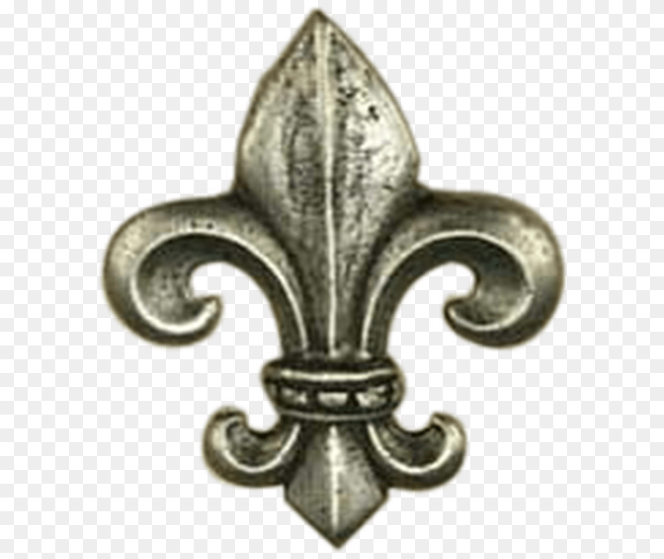 Fleur De Lis Lg Knob Emblem, Weapon Png