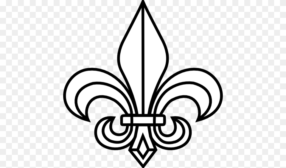 Fleur De Lis Logo Clipart Free To Use Clip Art Resource, Emblem, Symbol Png Image