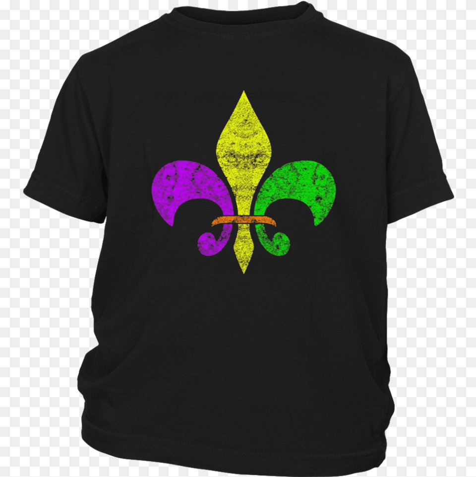 Fleur De Lis Mardi Gras New Orleans Funny Top T Shirt Straight Outta Oz Shirt, Clothing, T-shirt, Symbol Png Image