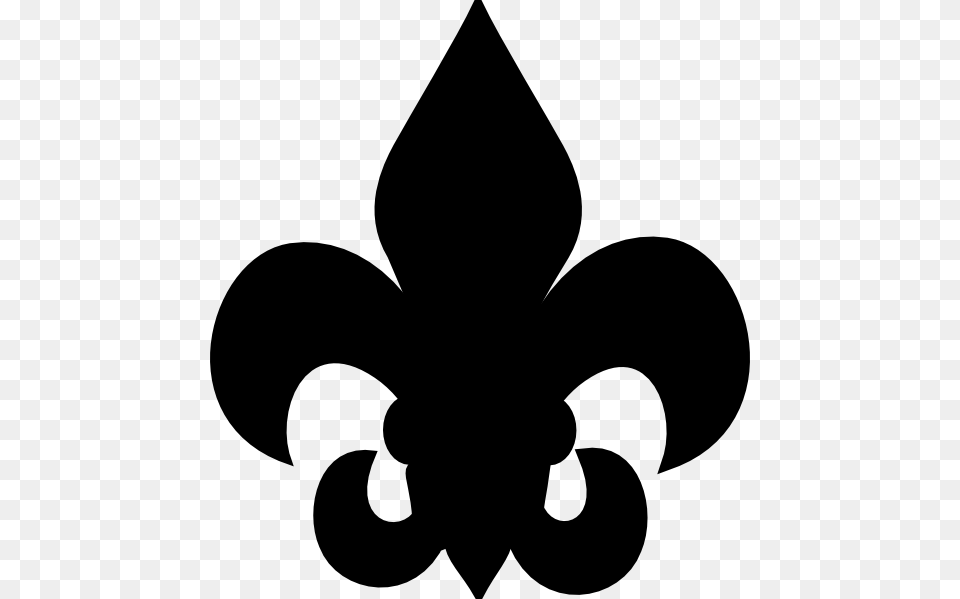 Fleur De Lis New Orleans Saints Clip Art Fleur De Lis Clipart, Symbol, Stencil, Silhouette, Smoke Pipe Free Png Download