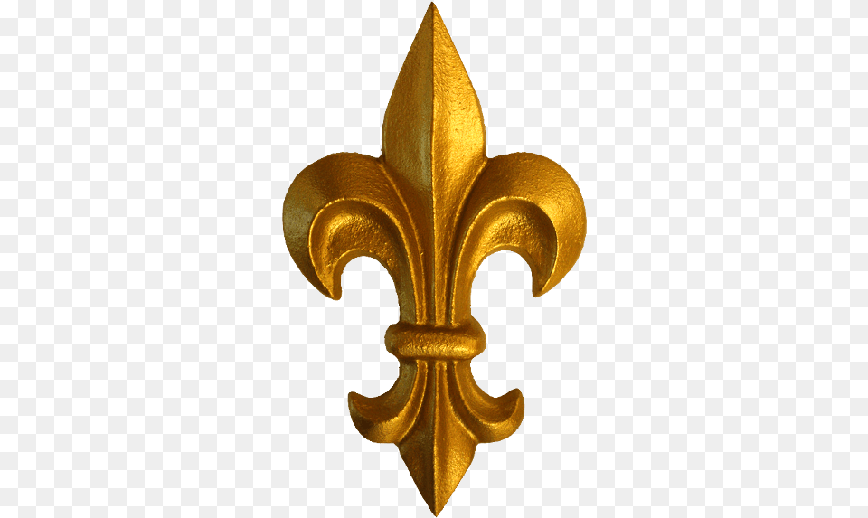 Fleur De Lis Paperweight Brass, Symbol Free Png Download