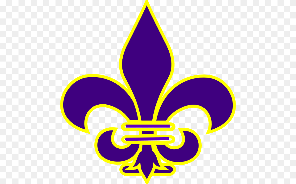 Fleur De Lis Purple Clip Art, Emblem, Symbol, Logo Free Transparent Png