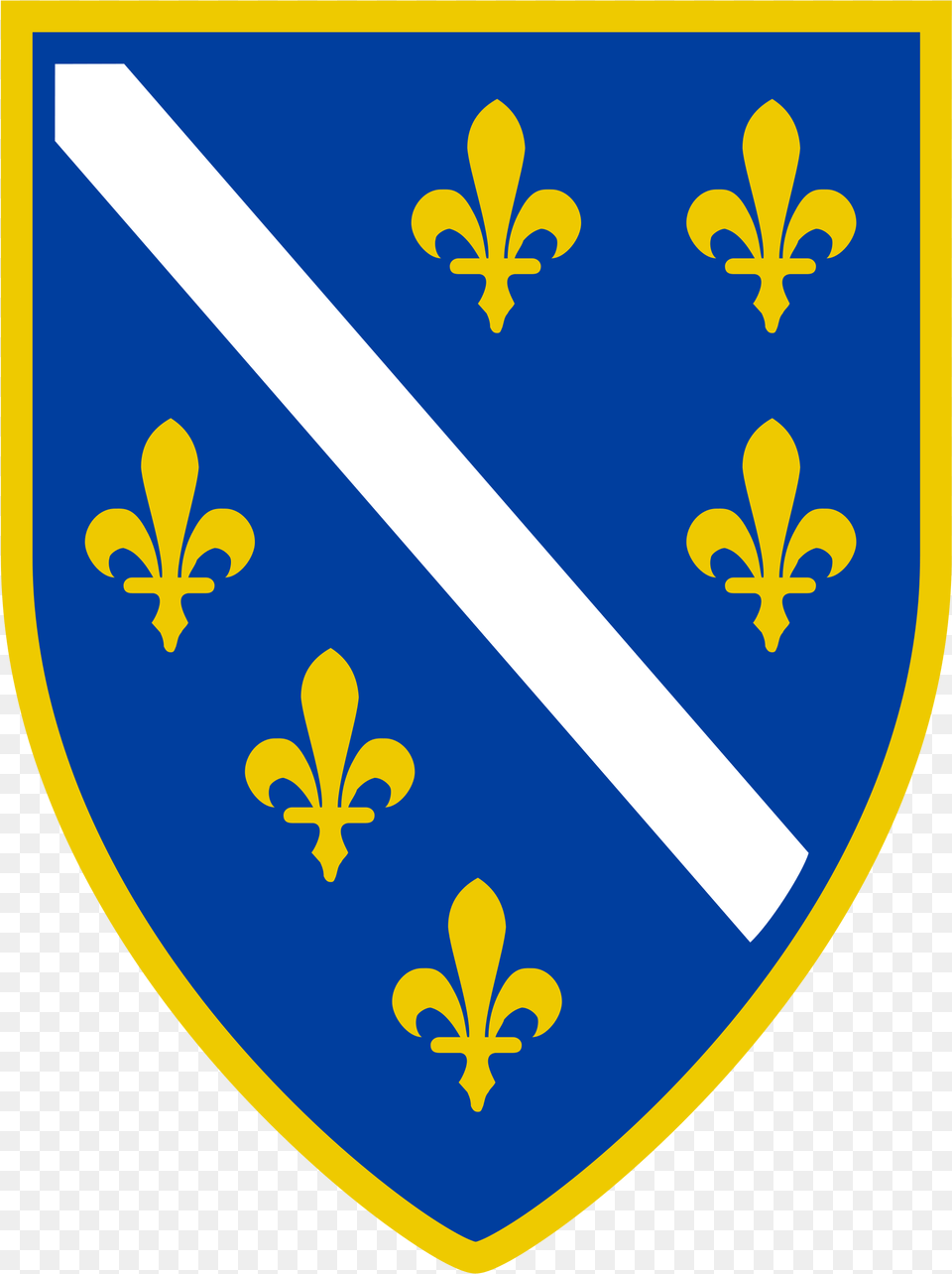 Fleur De Lis Shield Logo Bosnian Coat Of Arms, Armor Png Image