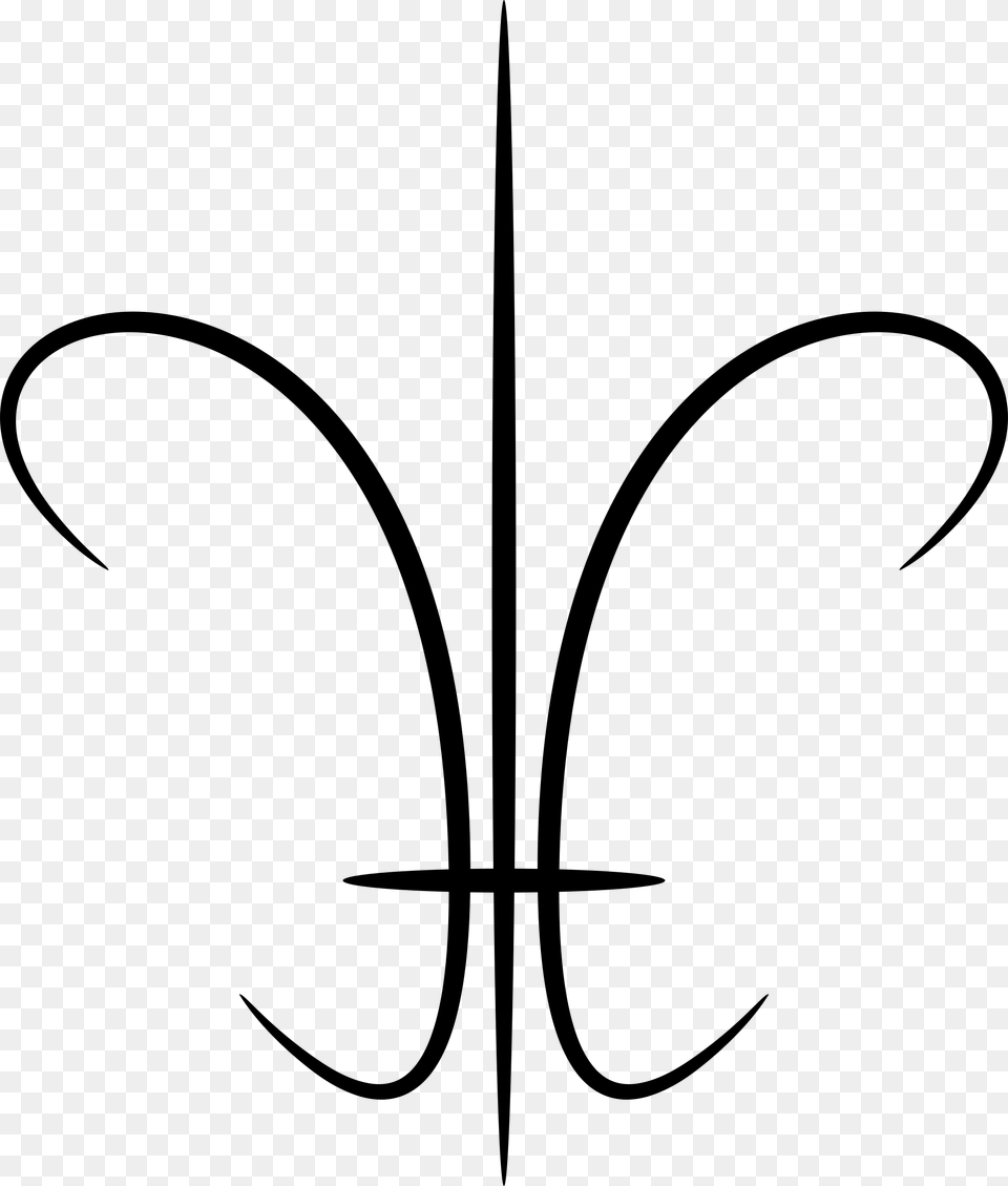 Fleur De Lis Symbol Icons, Gray Png