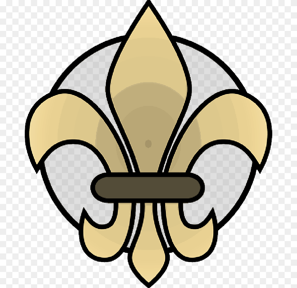 Fleur De Lis Symbols, Symbol, Ammunition, Grenade, Weapon Png