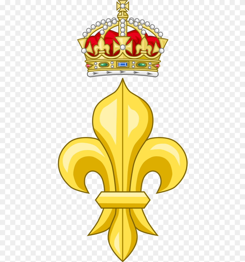 Fleur De Lys Crown, Accessories, Jewelry, Cross, Symbol Free Png