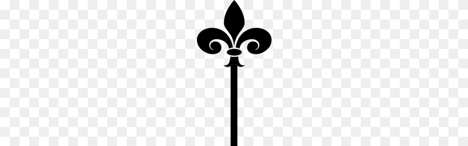 Fleur De Lys Key Clip Art, Gray Png