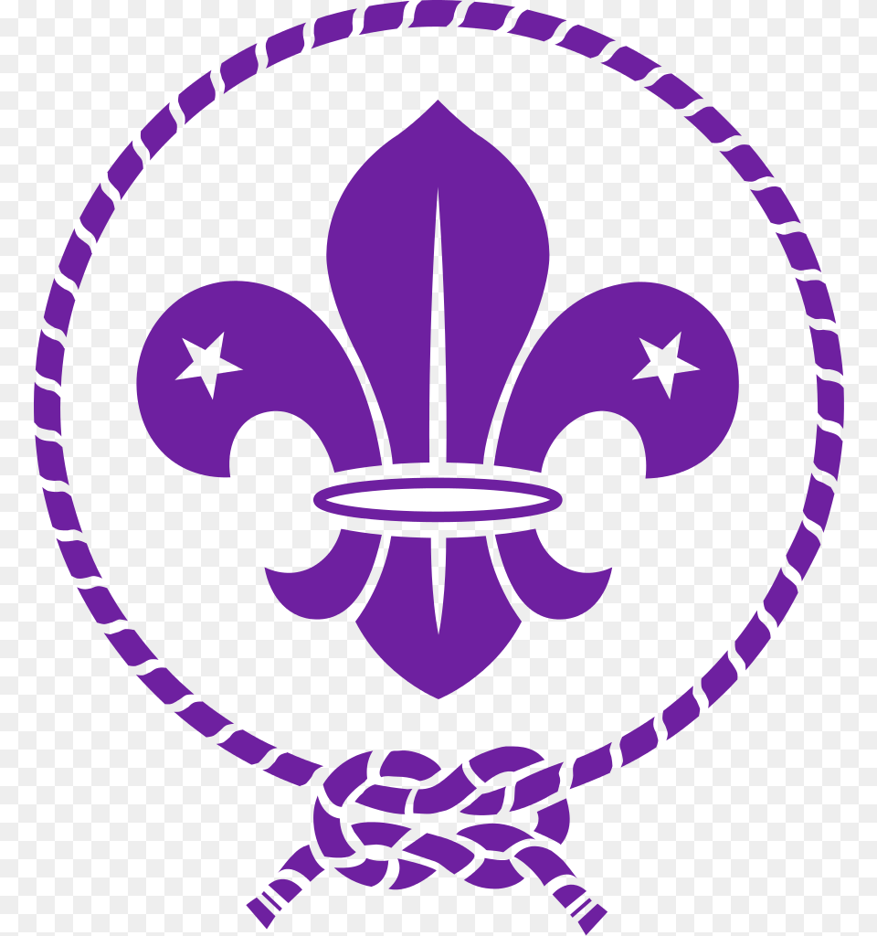 Fleur Fleur De Lys Scout, Purple, Symbol, Emblem Free Png