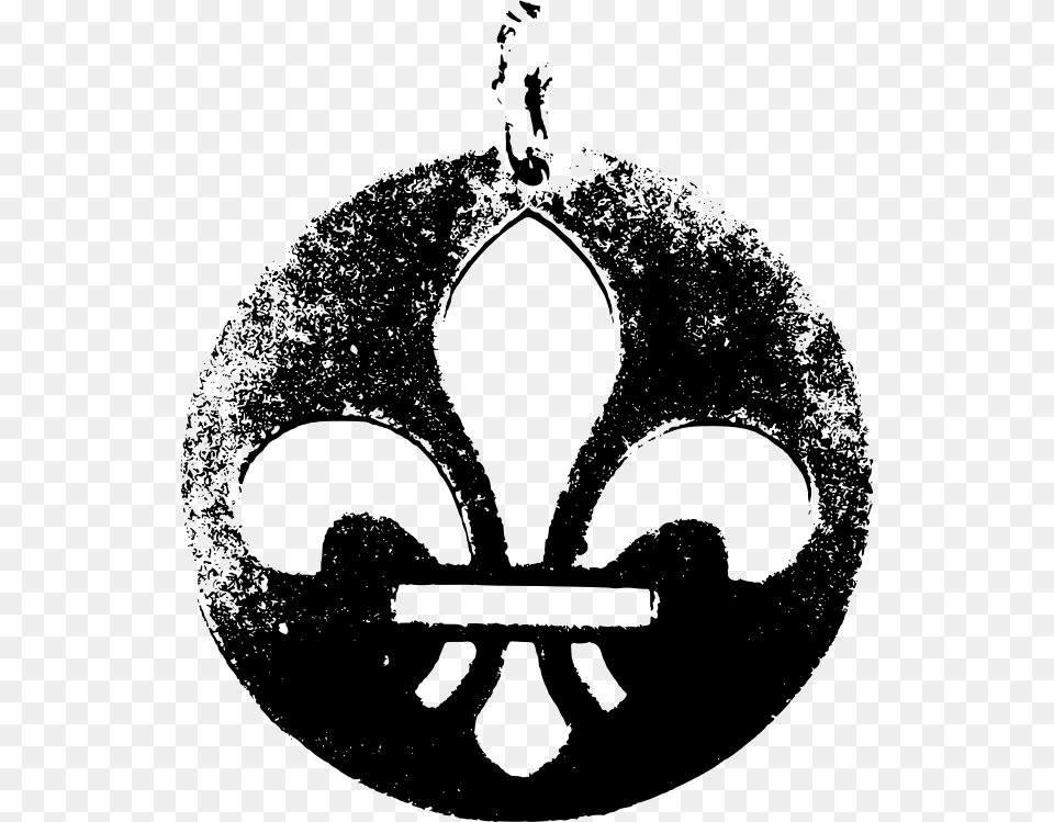 Fleurdelis Fleur De Lis Attempt Two Illustration, Gray Png Image