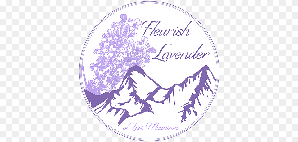 Fleurish Lavender Of Lost Mountain Lovely, Disk, Book, Publication, Outdoors Png