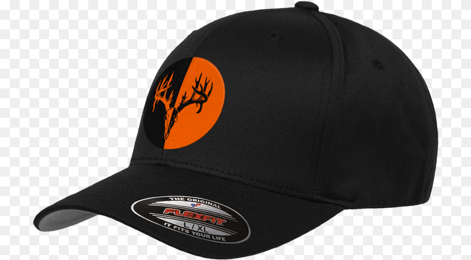 Flex Black Hat Fox International Cap, Baseball Cap, Clothing Png Image